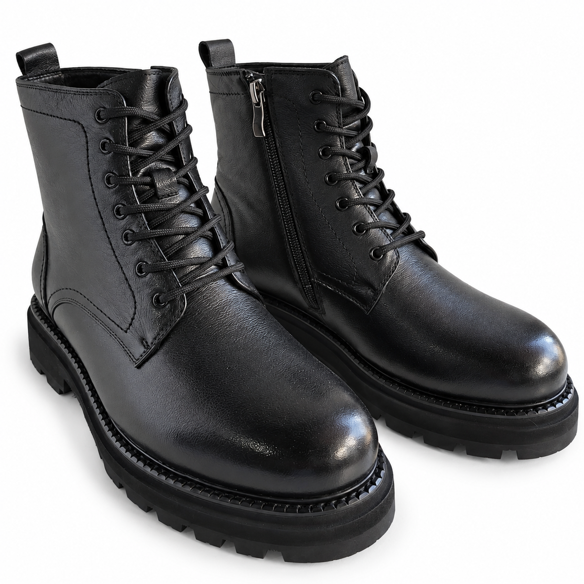 Ghete Casual Bărbați Eldemas F8633-1 Negru – vedere 15