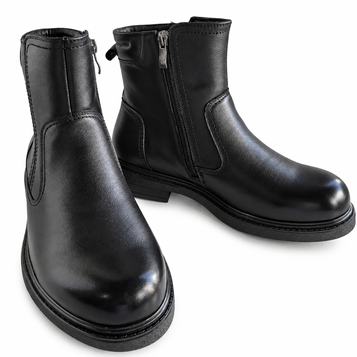Ghete Casual Bărbați Eldemas F24780020-1 Negru – vedere 15