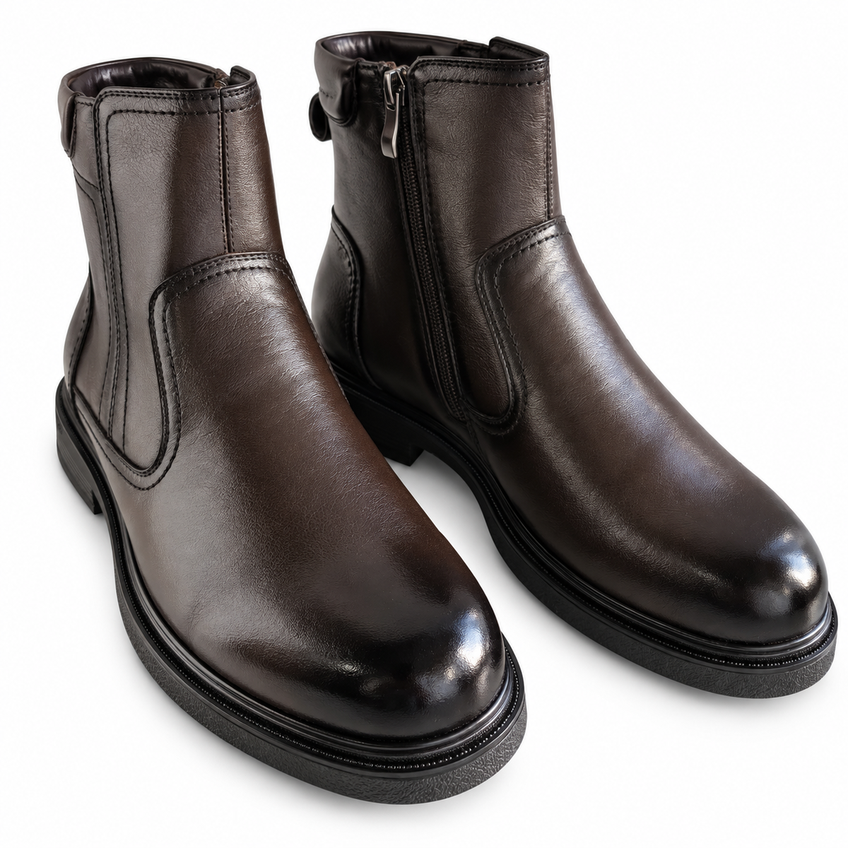 Ghete Casual Bărbați Eldemas F24780020-1 Maro – vedere 15