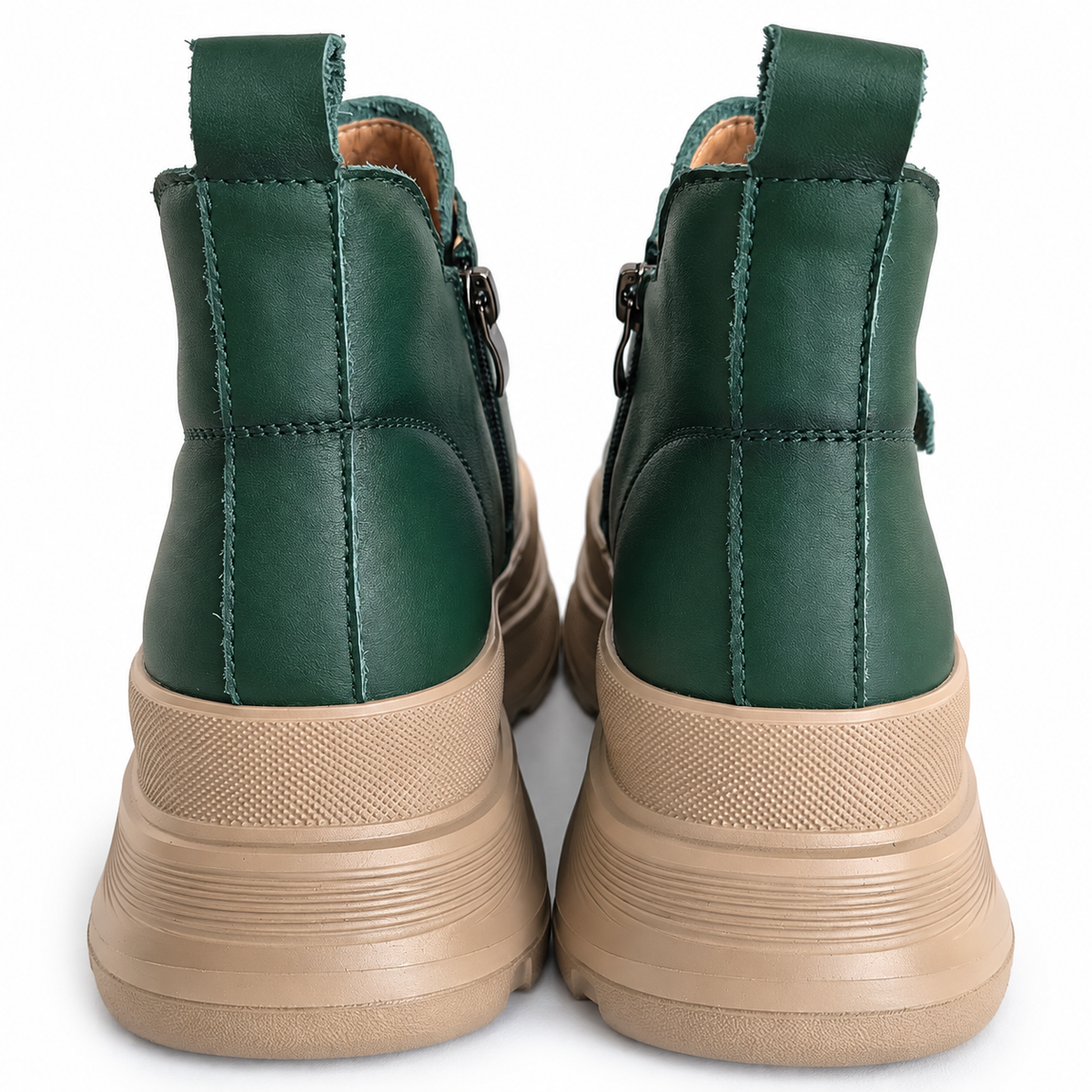 Ghete Casual Damă Franco Gerardo 66082 Verde – vedere 15