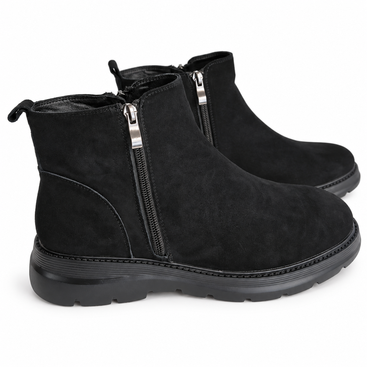 Ghete Casual Bărbați Eldemas Z190360-1C Negru – vedere 15
