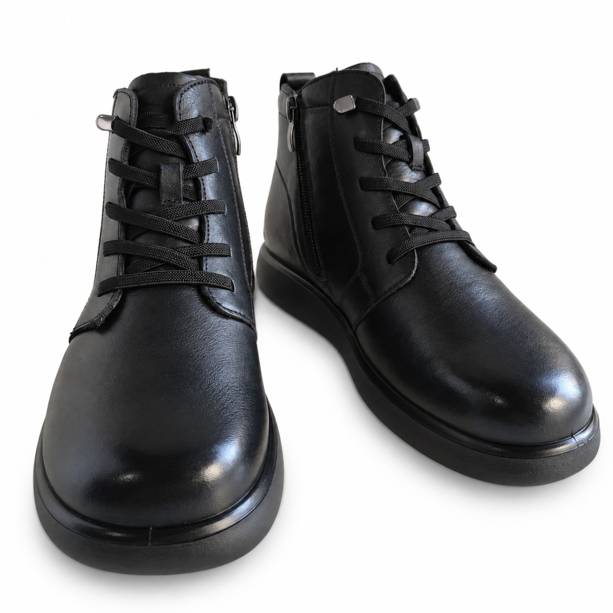 Ghete Casual Damă Formazione M8717 Negru – vedere 15