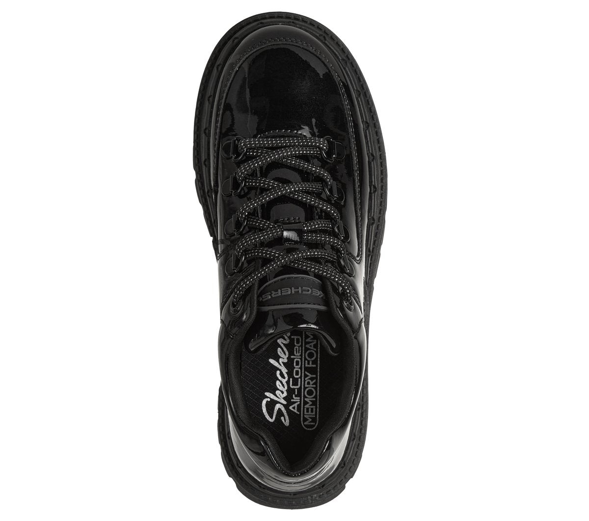 Pantofi Sport Damă Skechers 167073 Negru lac - imagine 4