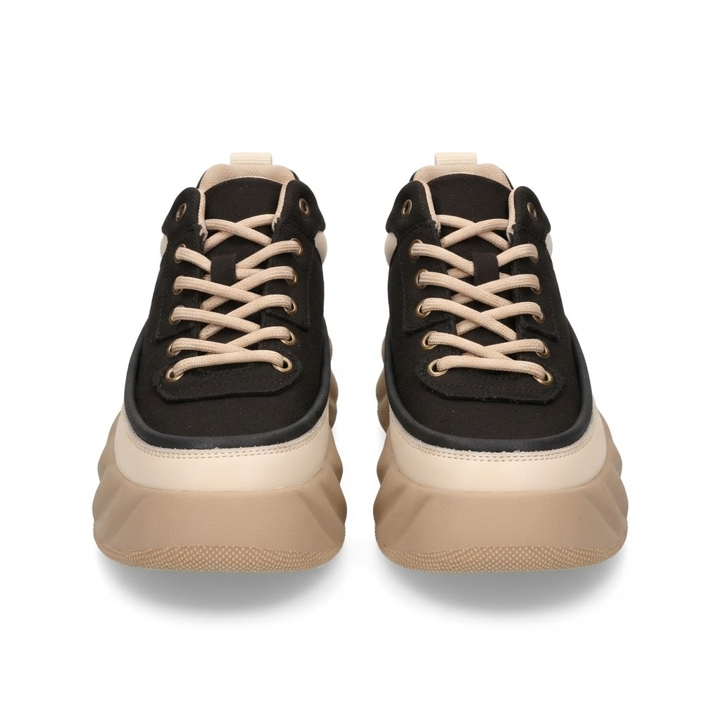 Pantofi Sport Damă Franco Gerardo 77038 Negru – vedere 16