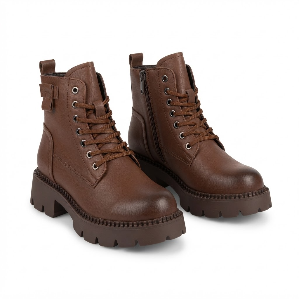 Ghete Casual Damă Formazione 8099 Maro – vedere 16