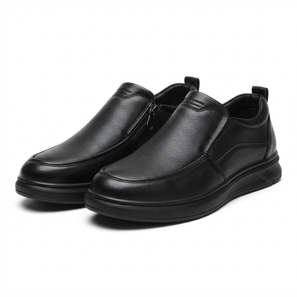 Ghete Casual Bărbați Mels M18012 Negru – vedere 16