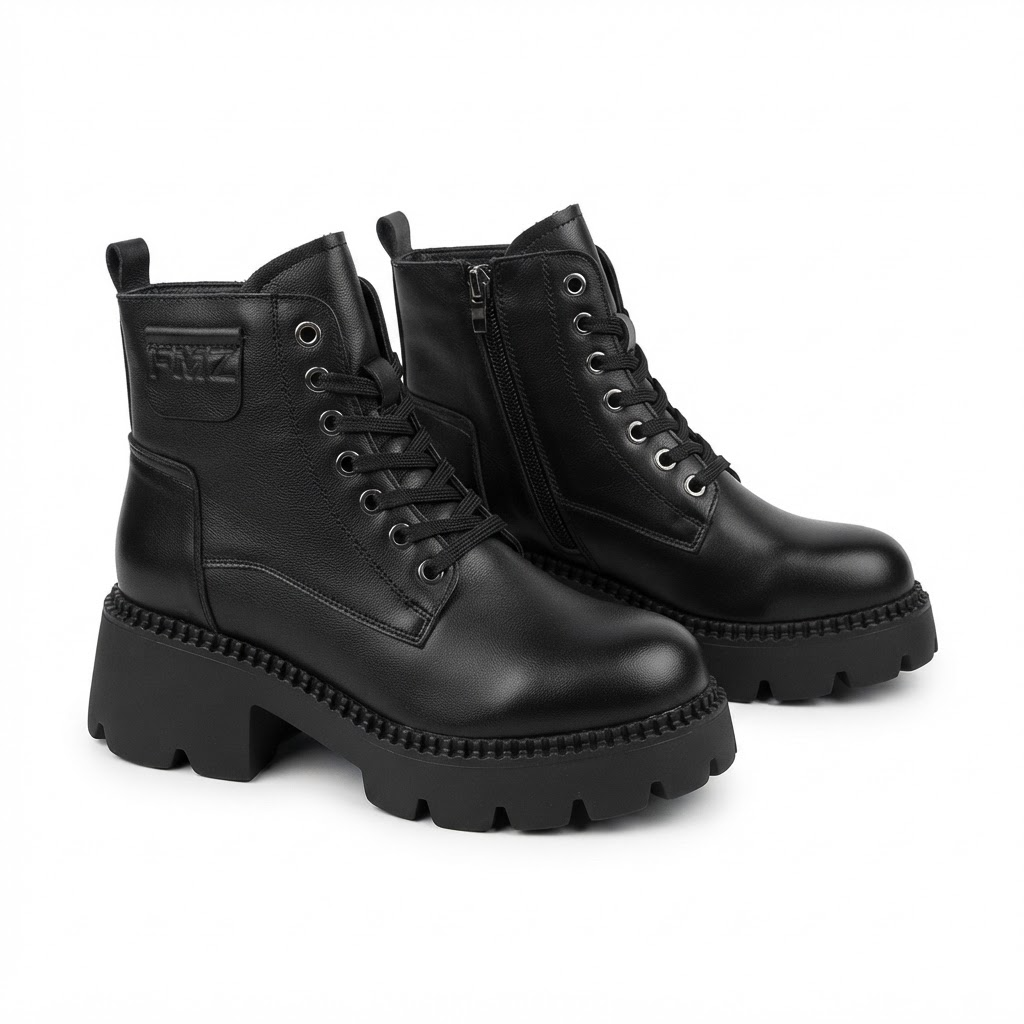 Ghete Casual Damă Formazione 8099 Negru – vedere 16