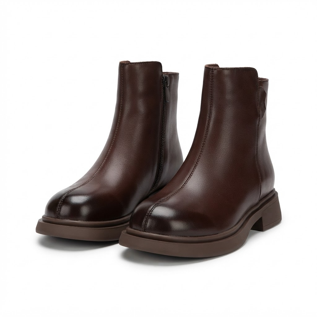 Ghete Casual Damă Formazione M5293 Maro – vedere 16