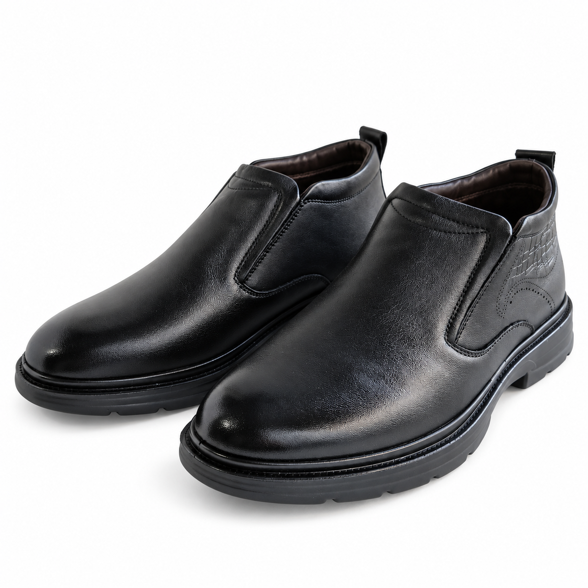GHETE CASUAL BARBATI MELS 91878-F NEGRE - vedere 17/20