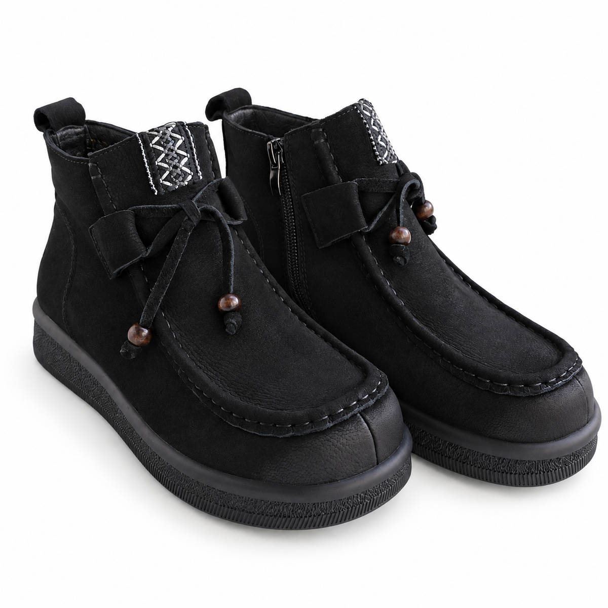Ghete Casual Damă Franco Gerardo 5782 Negru - vedere 17/25