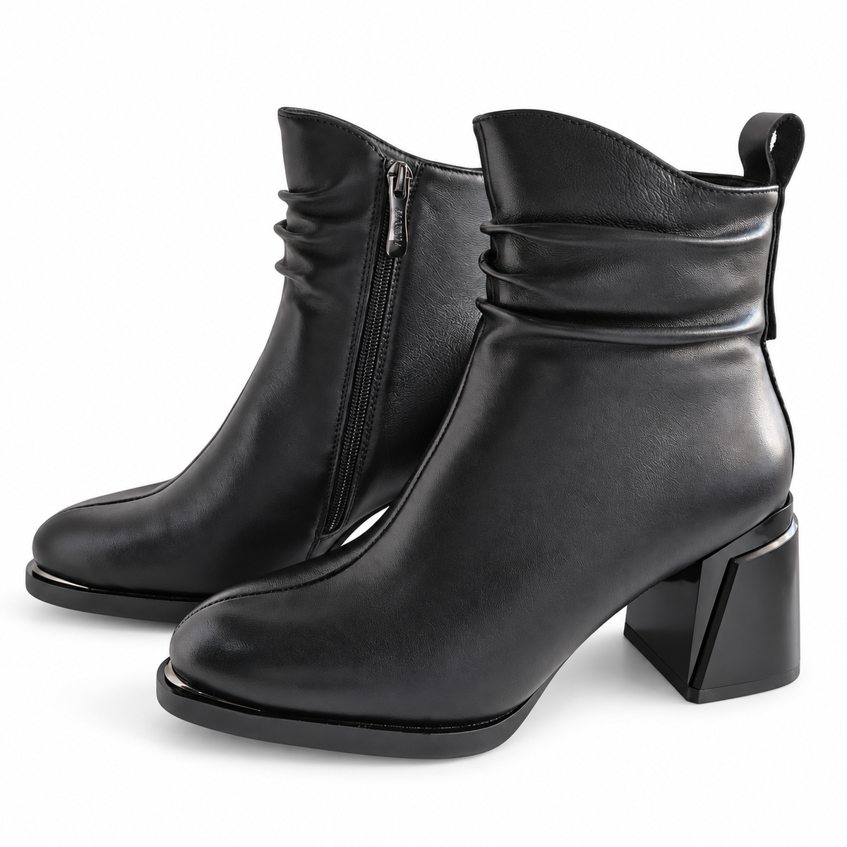 Ghete Casual Damă Karisma J890004A Negru - vedere 17/18