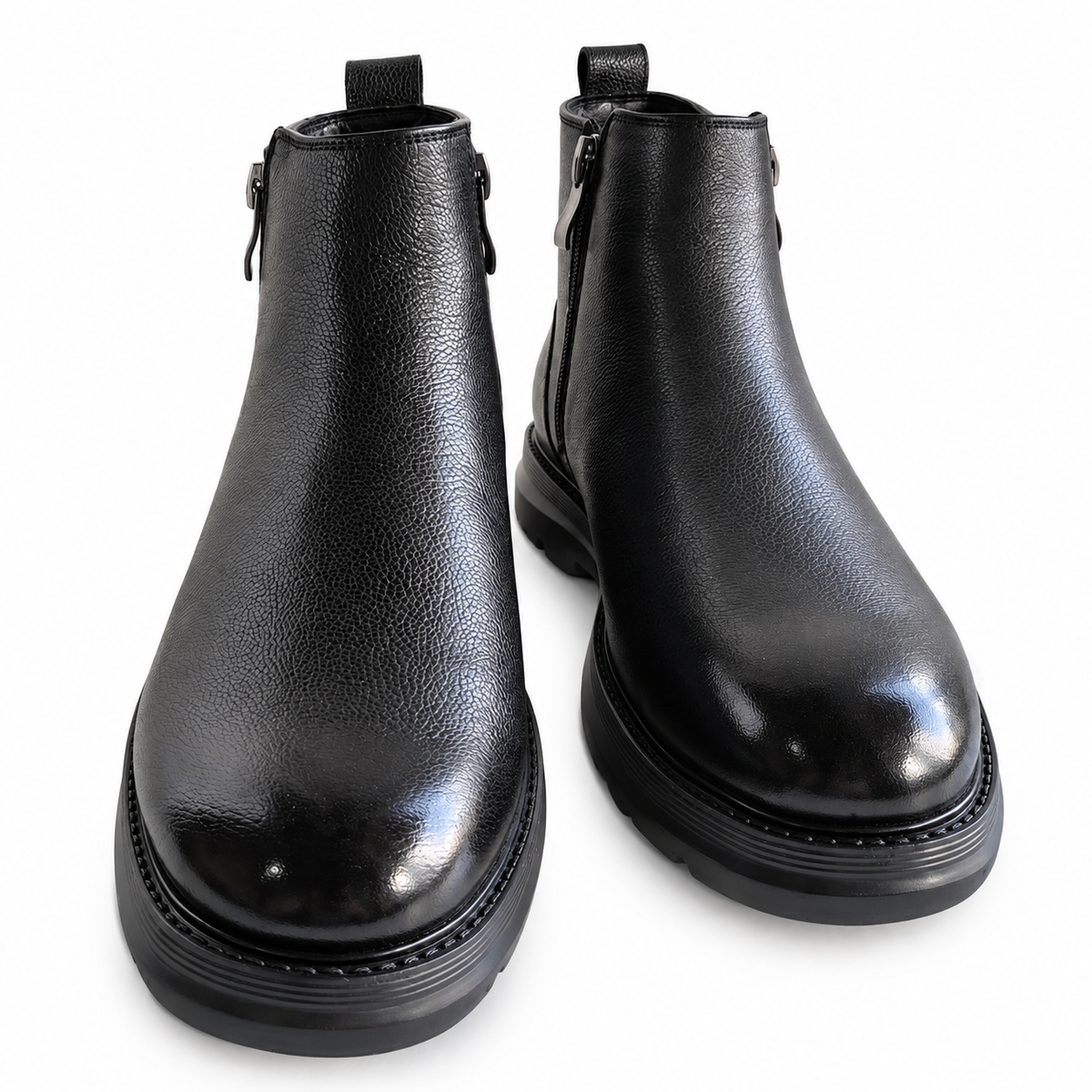 Ghete Casual Bărbați Eldemas Z190360-1 Negru – vedere 16