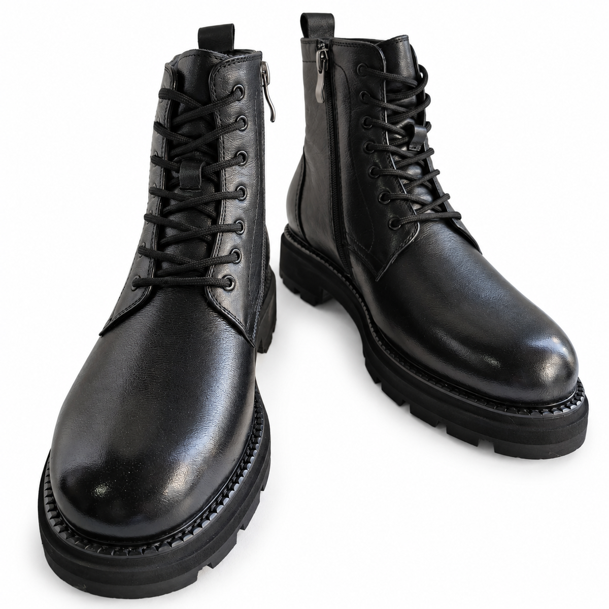 Ghete Casual Bărbați Eldemas F8633-1 Negru – vedere 16