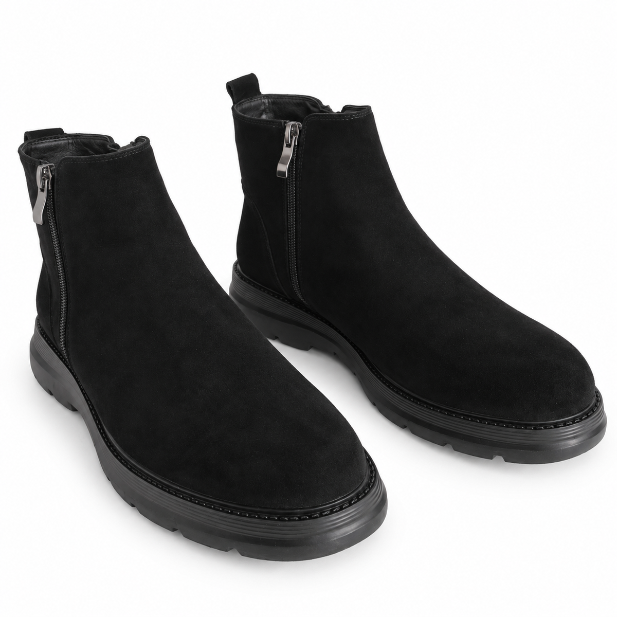 Ghete Casual Bărbați Eldemas Z190360-1C Negru – vedere 16