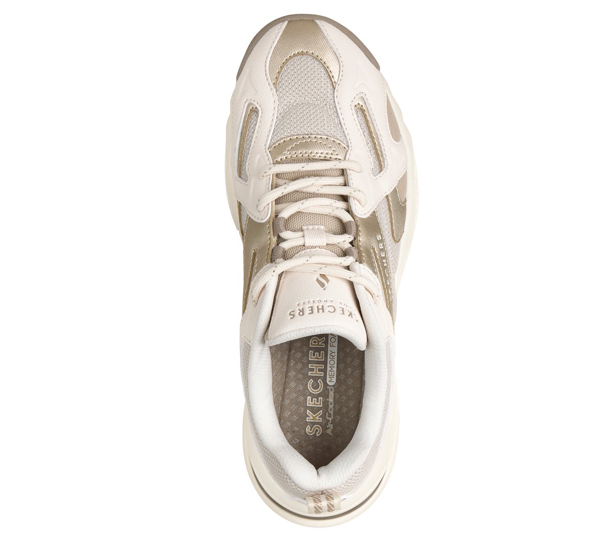 Pantofi Sport Damă Skechers 177617 Șampanie - imagine 4