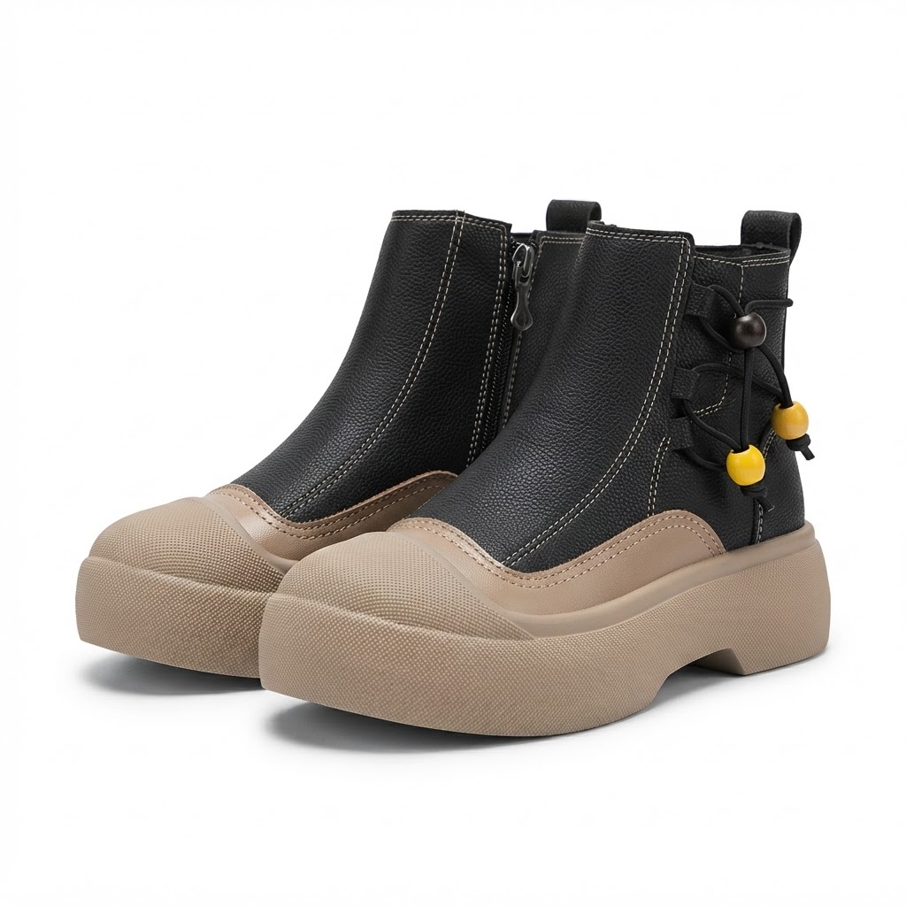 Ghete Casual Damă Franco Gerardo X5019 Negru – vedere 17