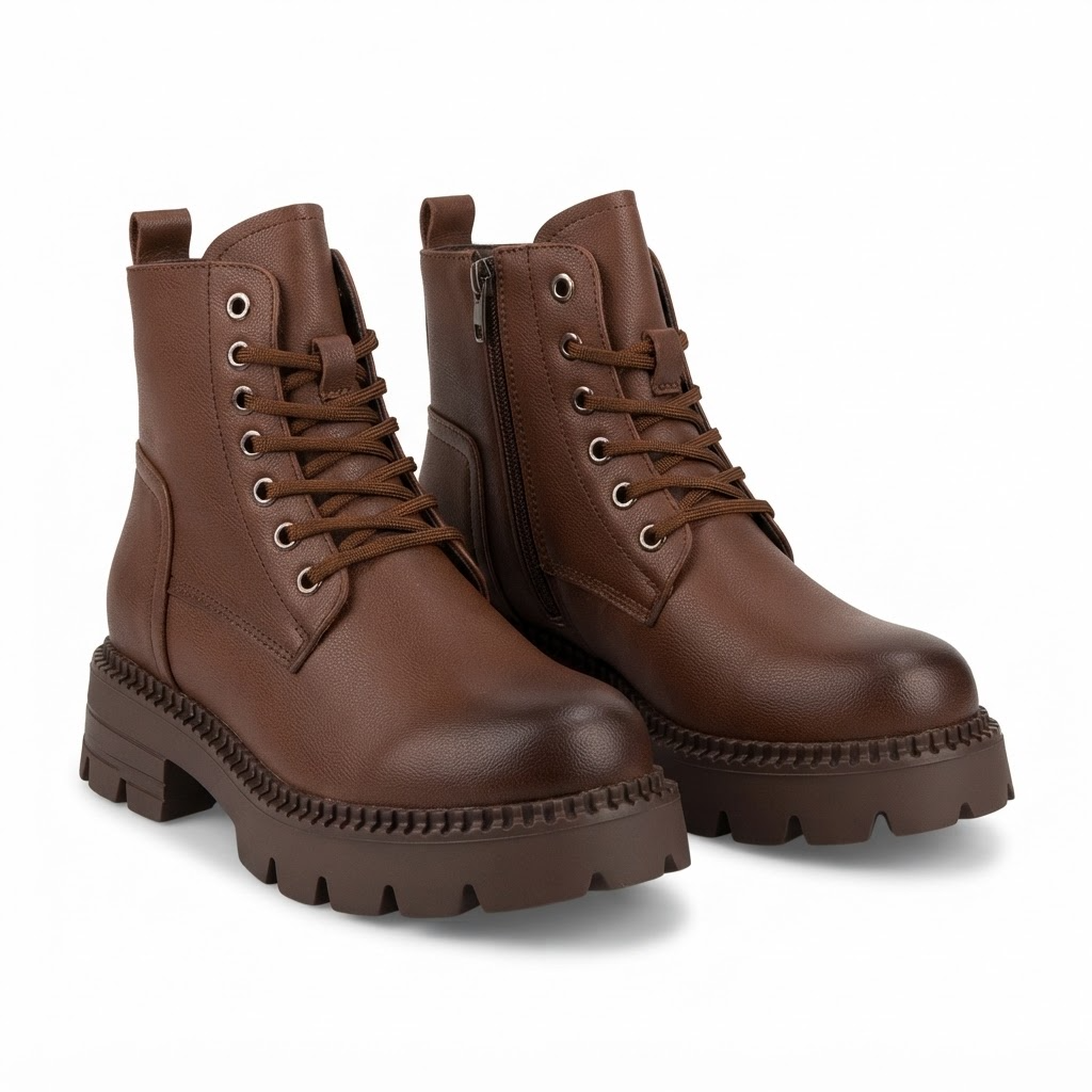 Ghete Casual Damă Formazione 8099 Maro – vedere 17