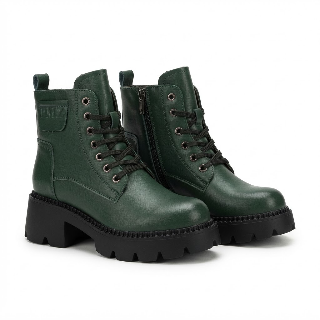 Ghete Casual Damă Formazione 8099 Verde – vedere 17