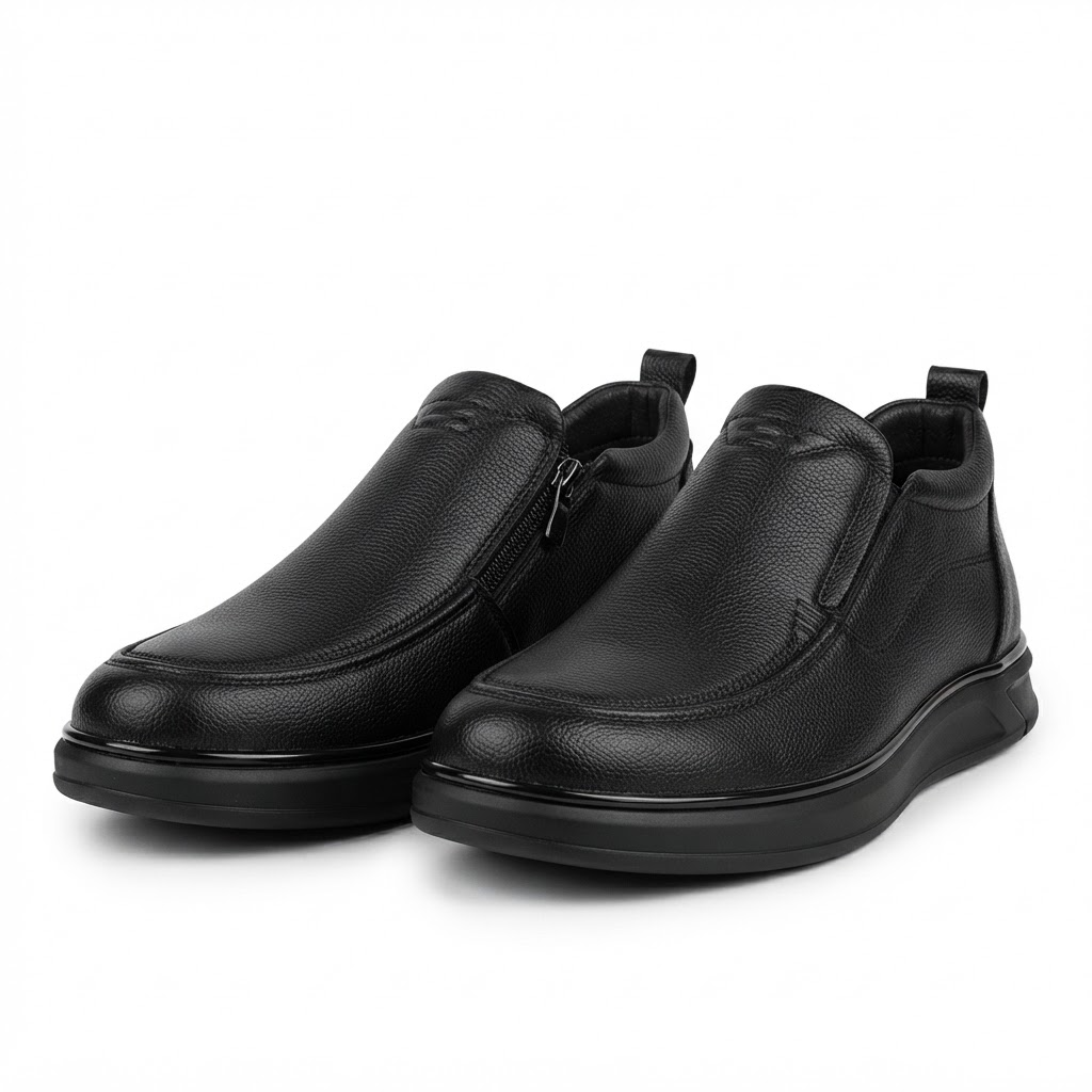 Ghete Casual Bărbați Mels M18012 Negru – vedere 17