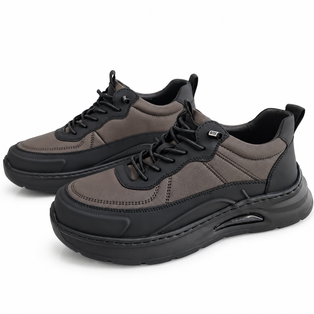 Pantofi Sport Bărbați Franco Gerardo E90010 Negru-Gri – vedere 17