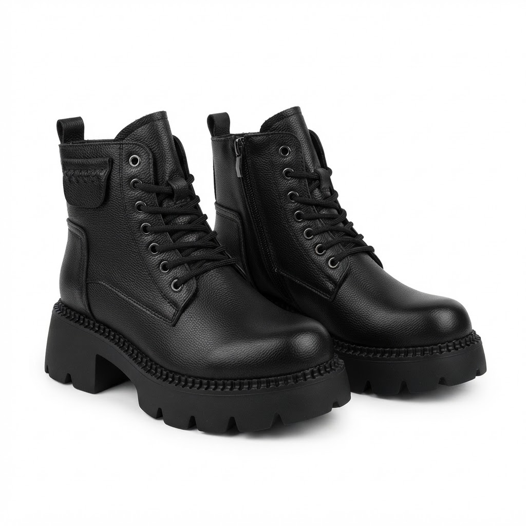 Ghete Casual Damă Formazione 8099 Negru – vedere 17