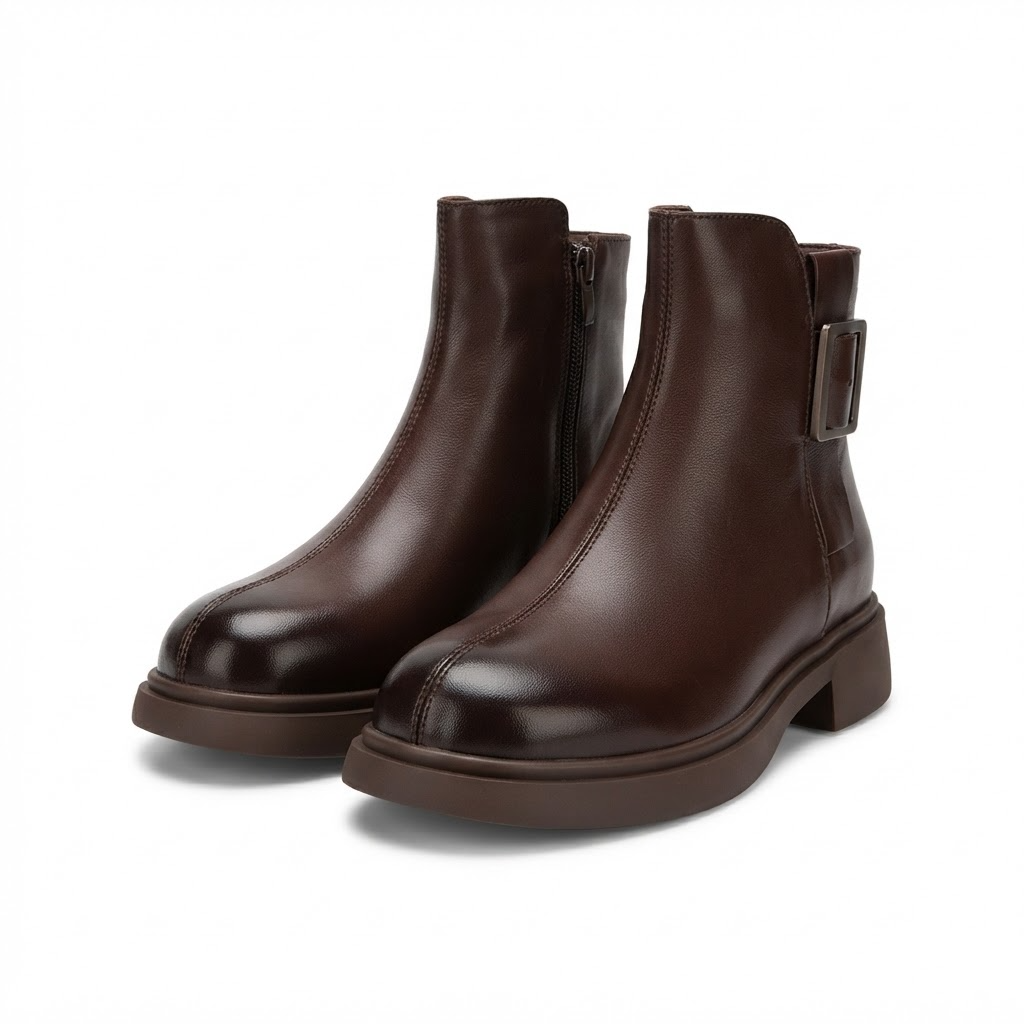 Ghete Casual Damă Formazione M5293 Maro – vedere 17