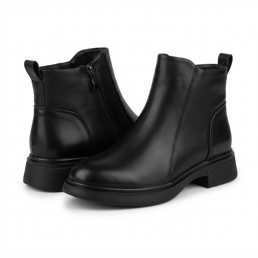Ghete Casual Damă Formazione M5295 Negru – vedere 17