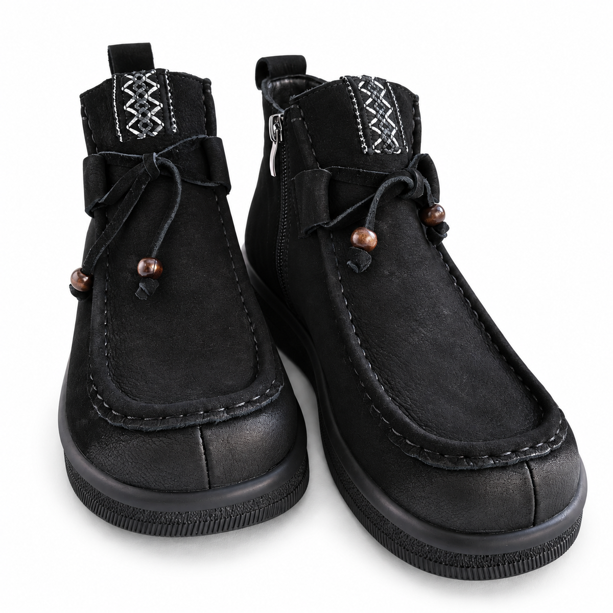 Ghete Casual Damă Franco Gerardo 5782 Negru - vedere 18/25
