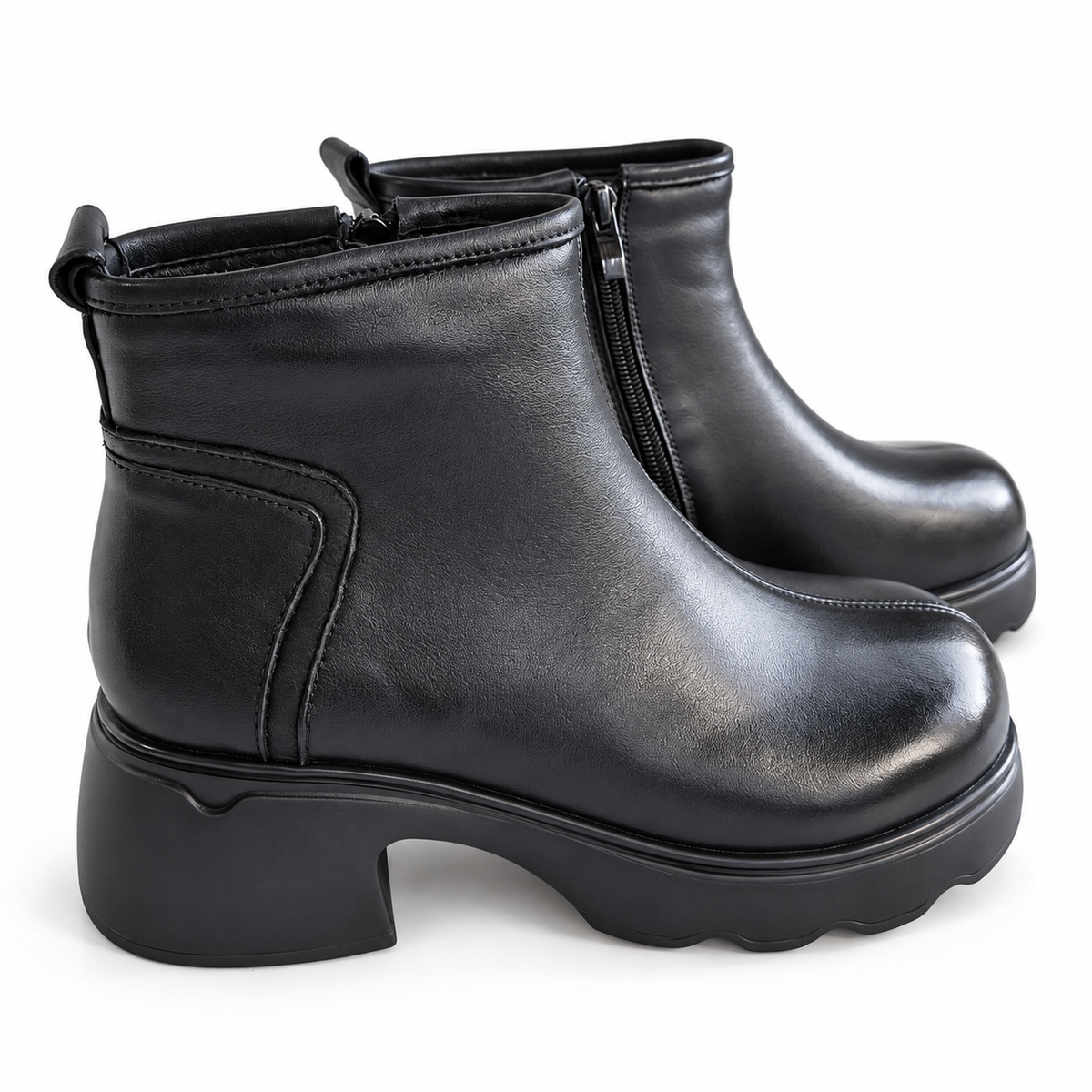 Ghete Casual Damă Formazione 3116 Negru - vedere 18/25