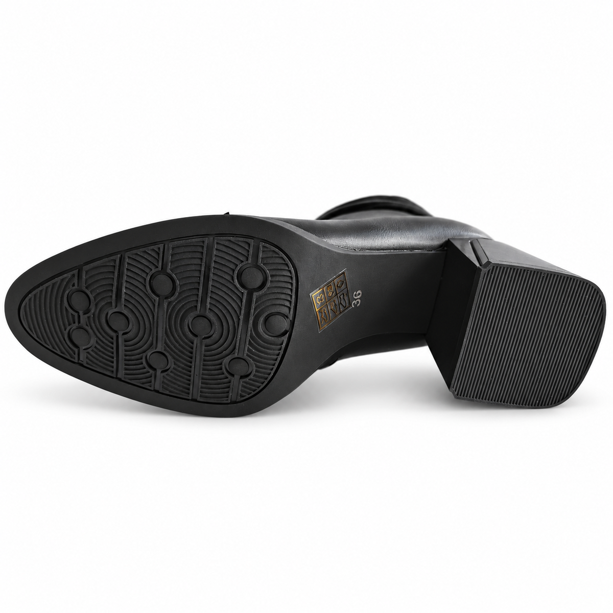 Ghete Casual Damă Karisma J890004A Negru - vedere 18/18