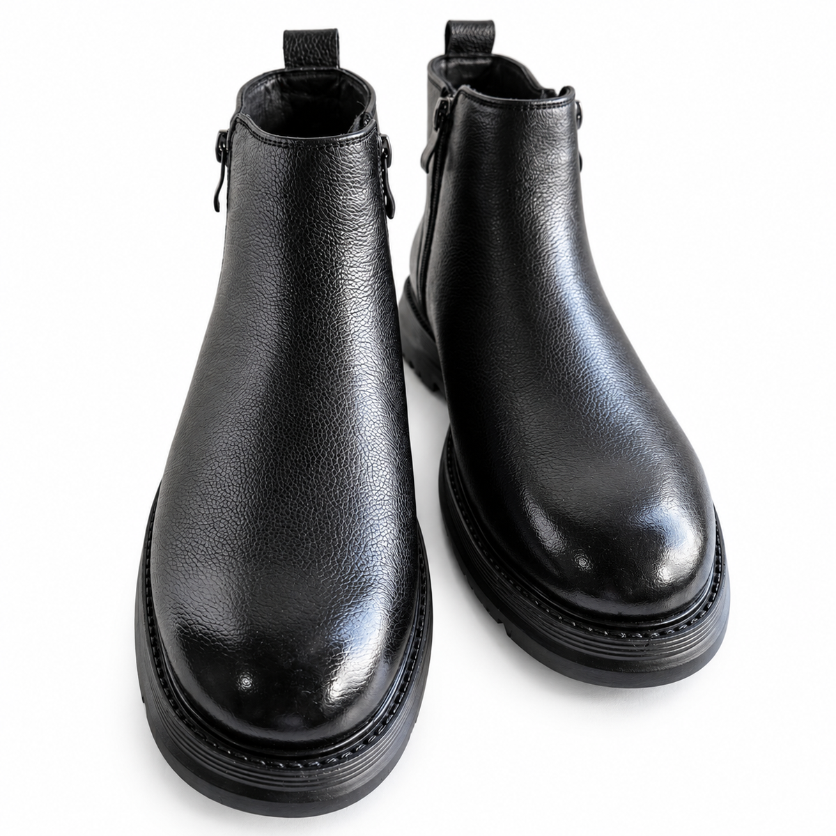 Ghete Casual Bărbați Eldemas Z190360-1 Negru – vedere 17