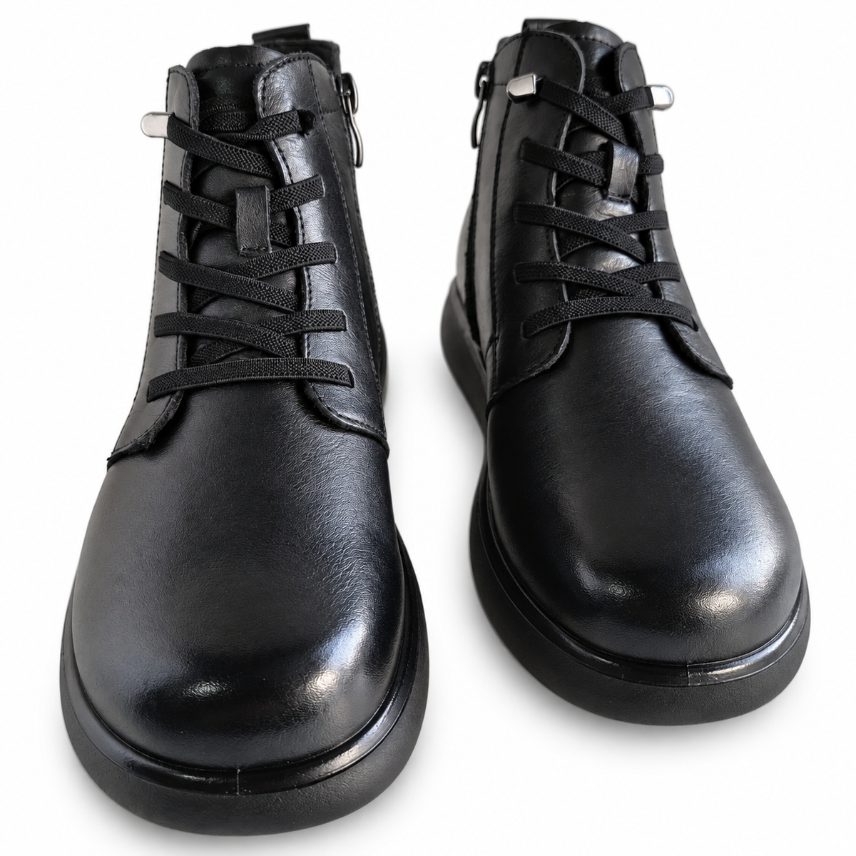 Ghete Casual Damă Formazione M8717 Negru – vedere 17