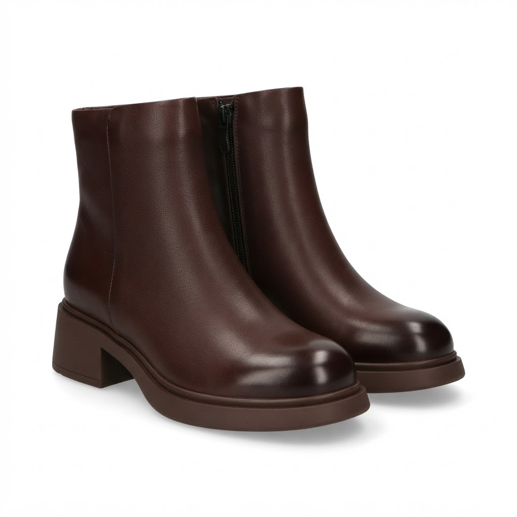 Ghete Casual Damă Formazione M5295 Maro – vedere 18
