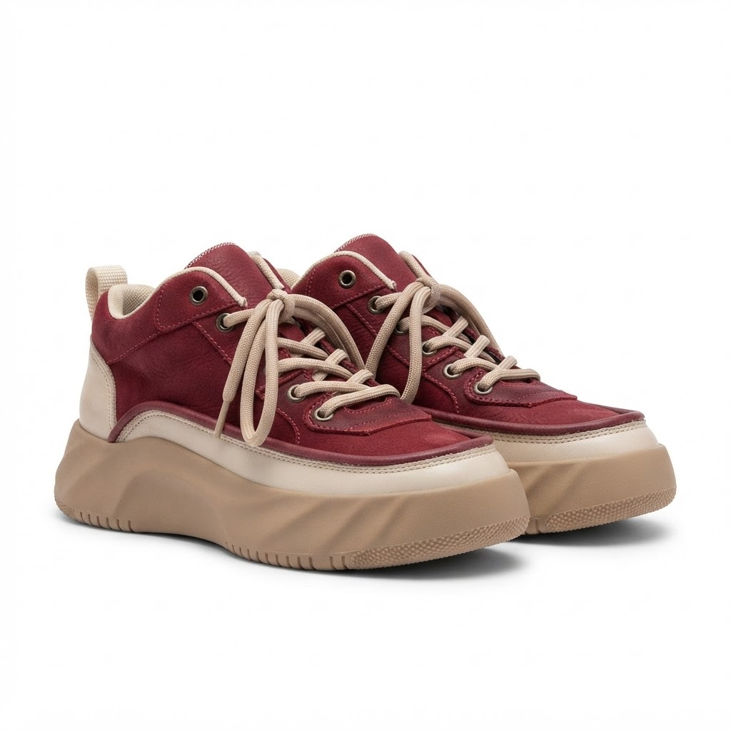 Pantofi Sport Damă Franco Gerardo 77038 Roșu – vedere 18