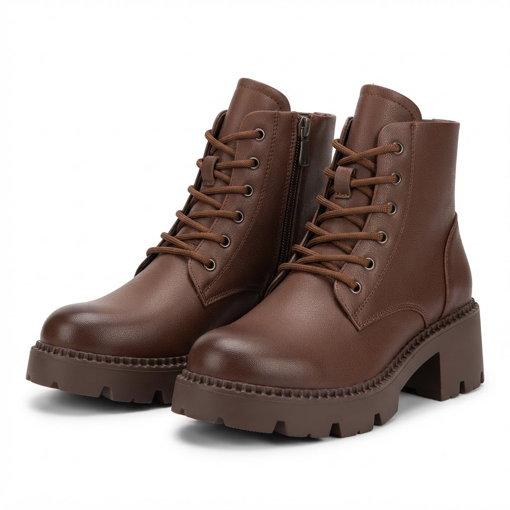 Ghete Casual Damă Formazione 8099 Maro – vedere 18