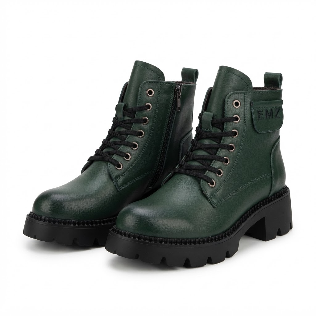 Ghete Casual Damă Formazione 8099 Verde – vedere 18