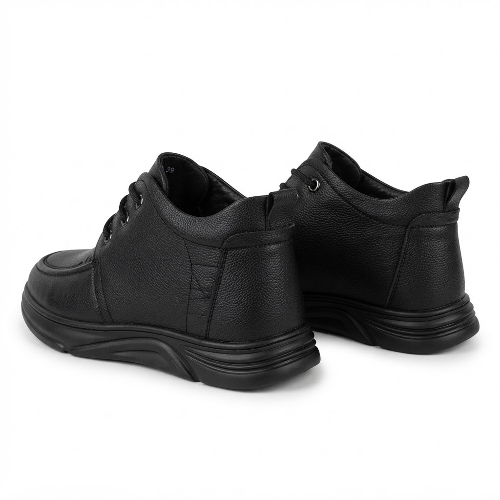 Ghete Casual Bărbați Mels M18011 Negru – vedere 18