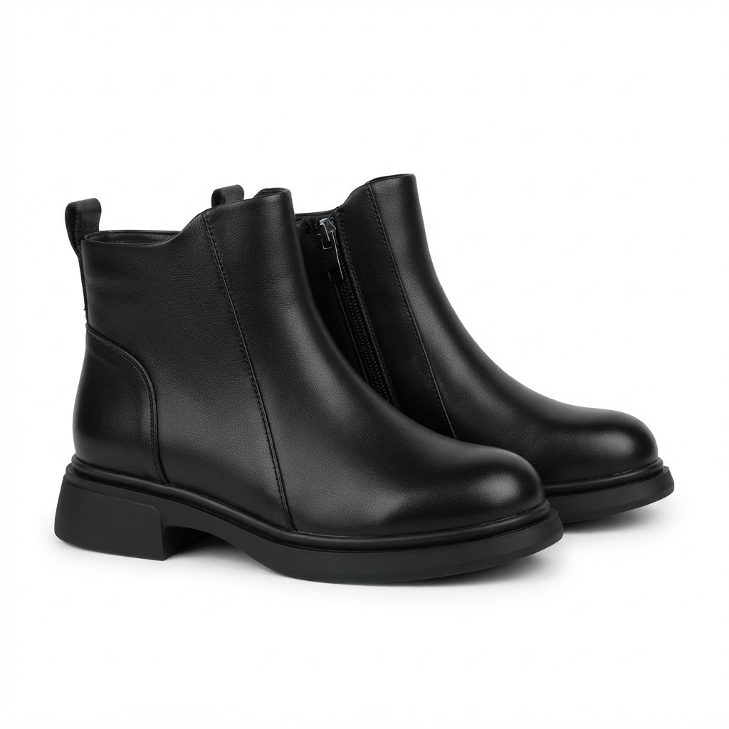 Ghete Casual Damă Formazione M5295 Negru – vedere 18