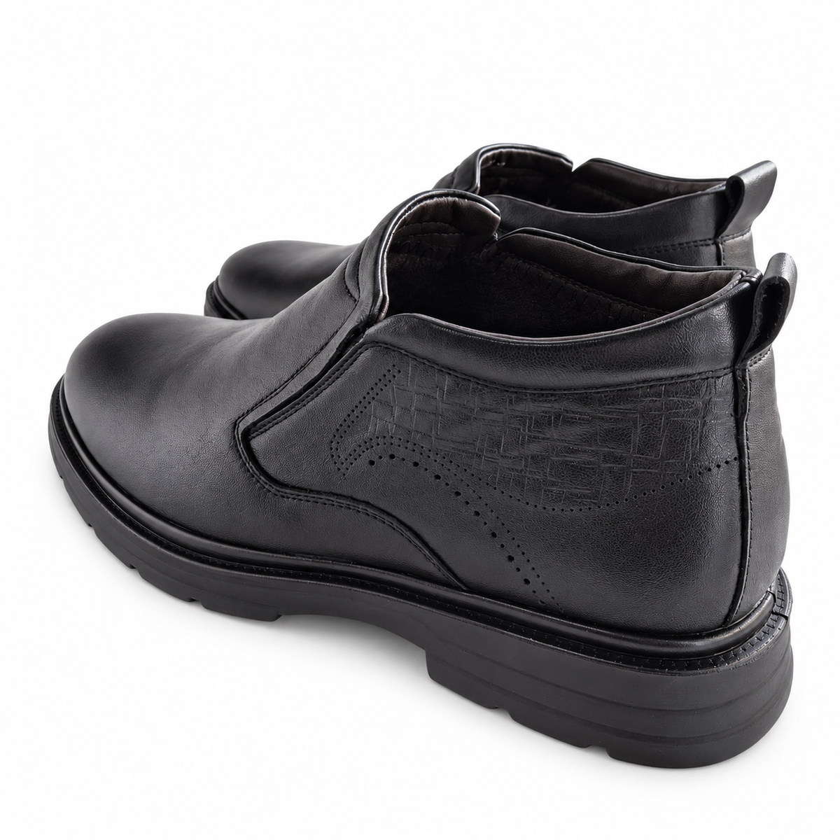 GHETE CASUAL BARBATI MELS 91878-F NEGRE - vedere 19/20