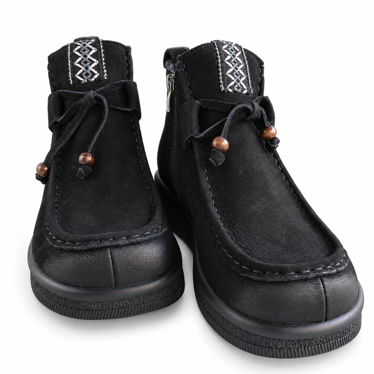 Ghete Casual Damă Franco Gerardo 5782 Negru - vedere 19/25