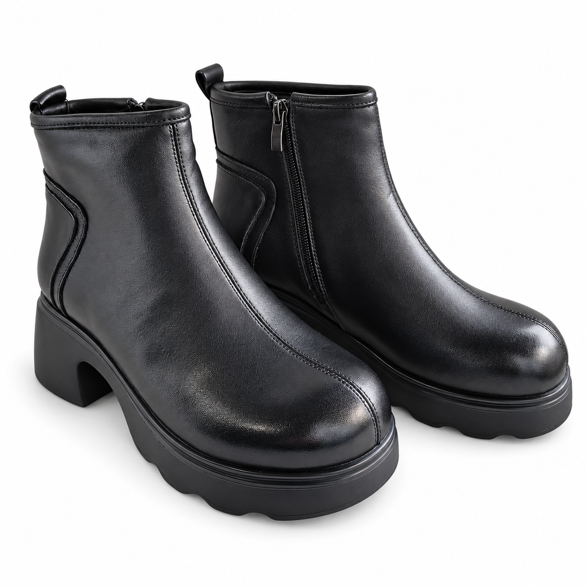 Ghete Casual Damă Formazione 3116 Negru - vedere 19/25