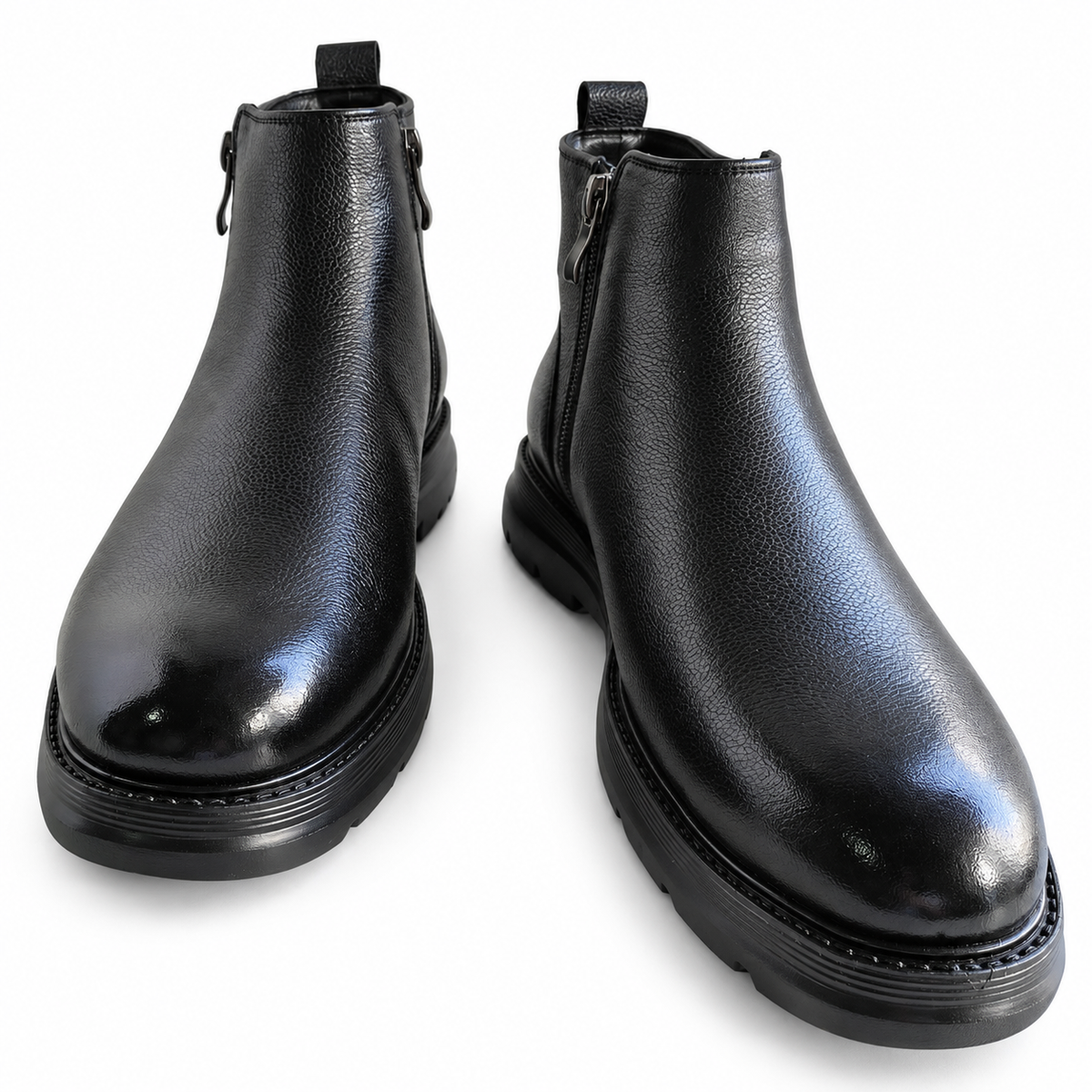 Ghete Casual Bărbați Eldemas Z190360-1 Negru – vedere 18