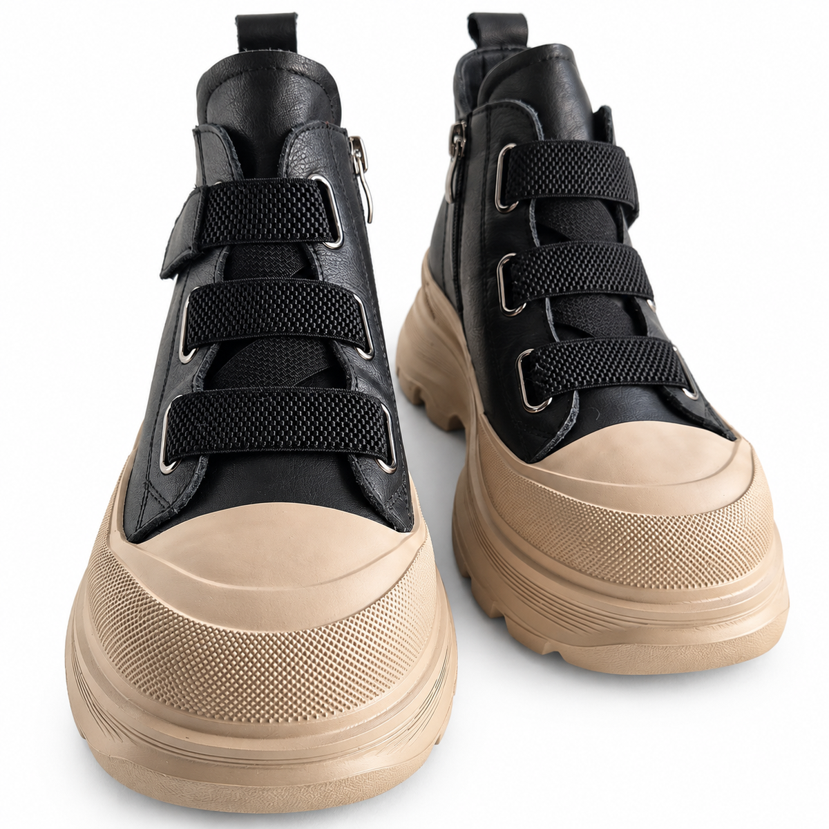 Ghete Casual Damă Franco Gerardo 66082 Negru – vedere 18