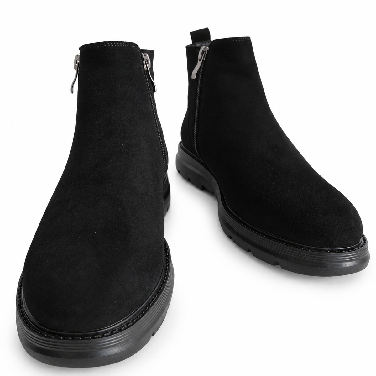 Ghete Casual Bărbați Eldemas Z190360-1C Negru – vedere 18