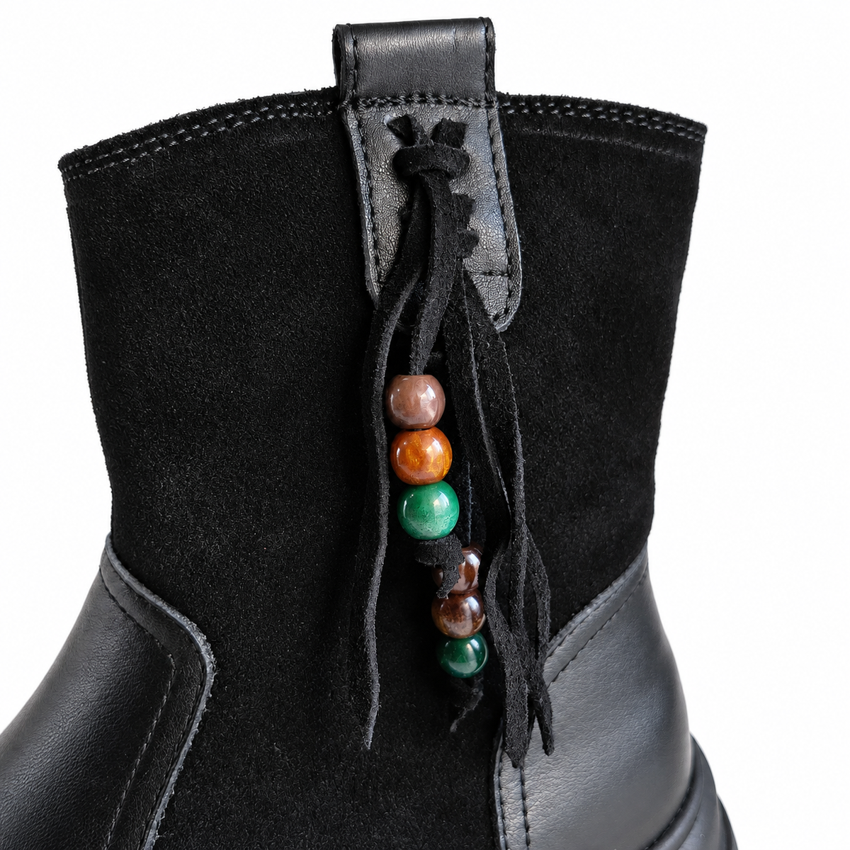 Ghete Casual Damă Formazione 99312 Negru – vedere 18