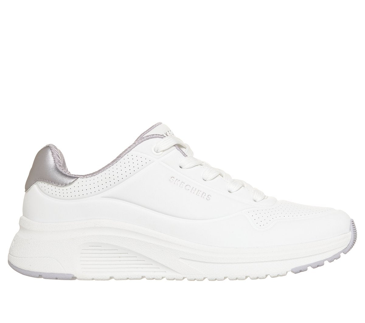 Pantofi Sport Damă Skechers 190265 Alb/Lavandă