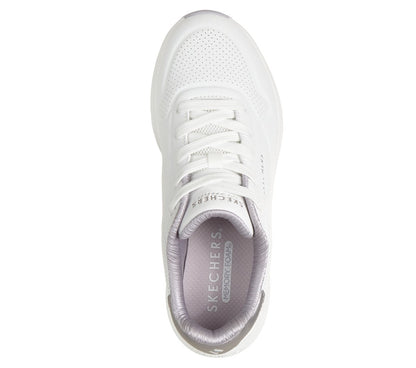 Pantofi Sport Damă Skechers 190265 Alb/Lavandă - imagine 6