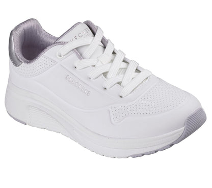 Pantofi Sport Damă Skechers 190265 Alb/Lavandă - imagine 4