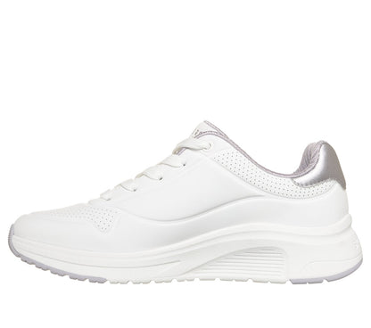 Pantofi Sport Damă Skechers 190265 Alb/Lavandă - imagine 5