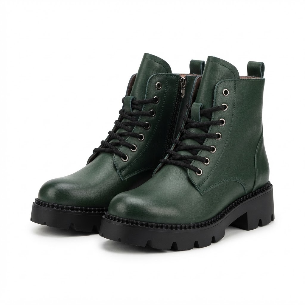 Ghete Casual Damă Formazione 8099 Verde – vedere 19